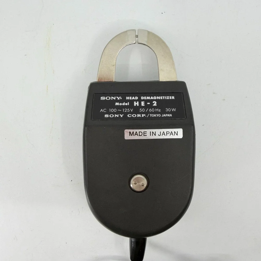 Vintage SONY Head Demagnetizer Model HE-2 Reel to Reel Tape Recorders‎ Japan